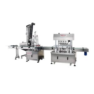 Quality Food Lid Automatic Linear Capping Machine for Bottles 50-300mm Advanced Technology wholesale