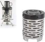 Stainless Steel Camping Heating Stove Cover, Camping Mini Heater Warming Stove