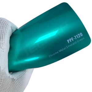 Quality PPF-7120 Chrome Metal Emerald Green Color Paint Protection Film For Car Scratch wholesale