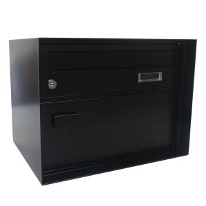 Quality Outdoor Residential Garden Steel Mailbox Waterproof Letterbox Parcel Box wholesale