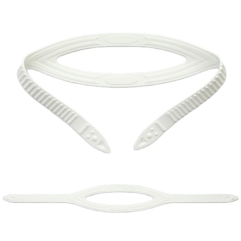 Adjustable Scuba Diving Accessories Liquid Silicone Mask Strap For Swimming