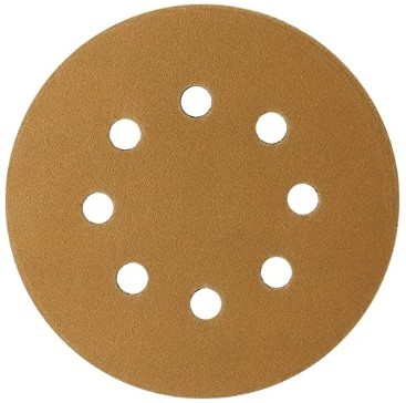 6inch car putty Sanding Discs Hook And Loop film polyester substrate green