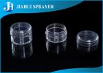 Transparent Plastic Cosmetic Containers Clear 100ml Tiny Shape Convenient OEM