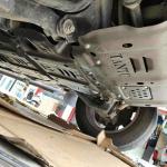 Customized 3.5mm cold-rolled steel skid plate for 2018-2019 Toyota Tundra direct