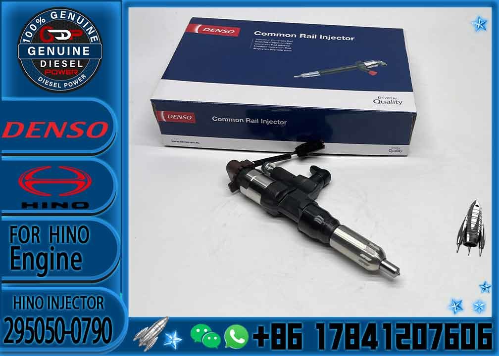 high quality common rail injector 295050-0790 23670-E0530 injector for HINO injector nozzle 295050-0790 23670-E0530