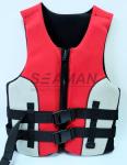 100N Neoprene Water Leisure Adult / Kids Life Jackets For Surfing Boating Kayak