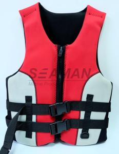 Quality 100N Neoprene Water Leisure Adult / Kids Life Jackets For Surfing Boating Kayak wholesale