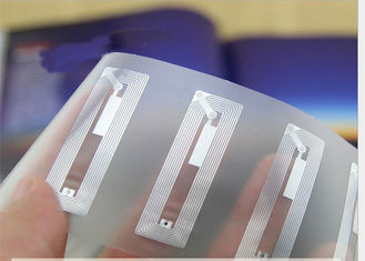 HF Dry RFID Inlay 13.56MHZ PET Wet Inlay RFID Tag With SLI Chip