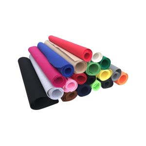 Quality 100% Polyester Felt Fabric Roll/ Felt Paper Needle Punched Multi Color wholesale