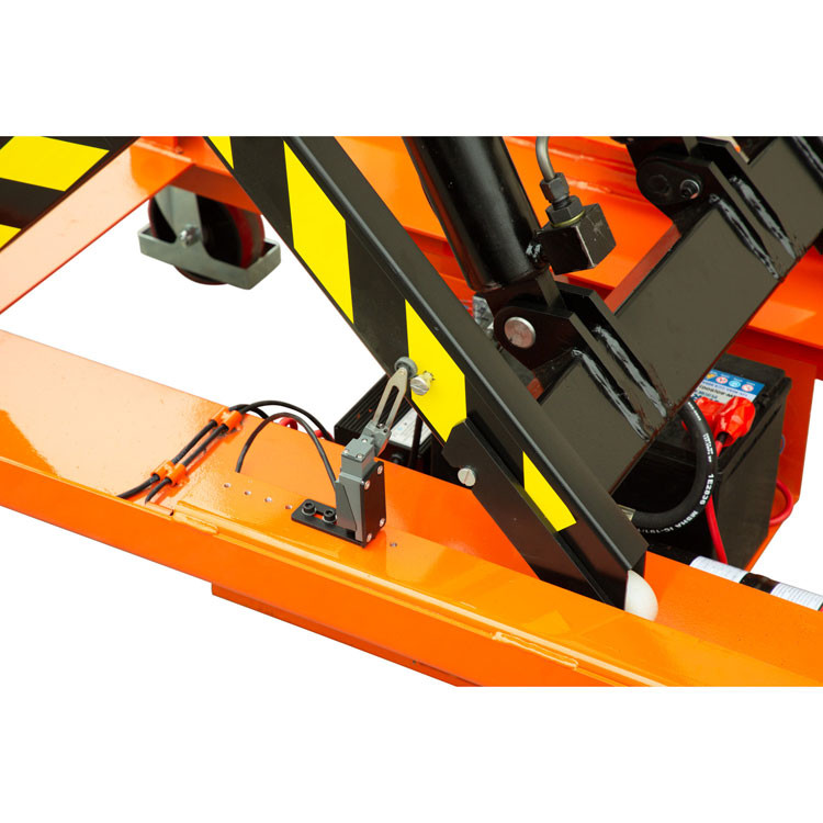 Material Handling Mobile Scissor Lift Platform Table 1000kg Loading