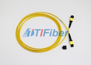 Quality MPO - SC / LC Female And Male Type MTP / MPO Fiber Jumper Cables wholesale