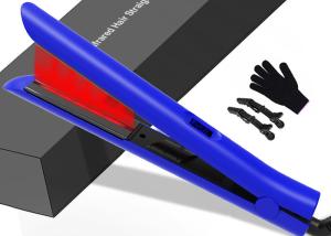 Quality Professional Flat Iron Infrared Hair Straightener Tourmaline And Ceramic Plates wholesale