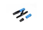 Portable Quick Connect Fiber Optic Connectors SM/MM 55mm Round Boot