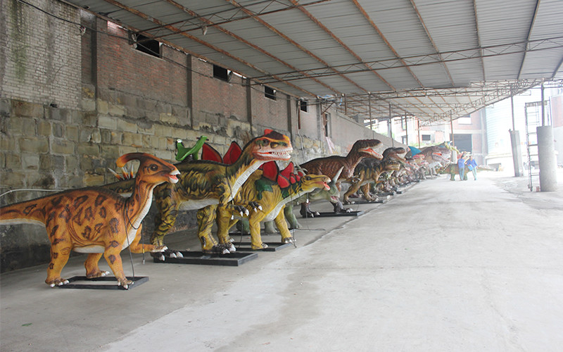 Electric Walking Dinosaur Rides Coin Operated For City Plaza CE ISO Approval