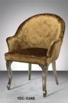 Stainless steel fabric upholstery restaurant chair (YDC-03CW)