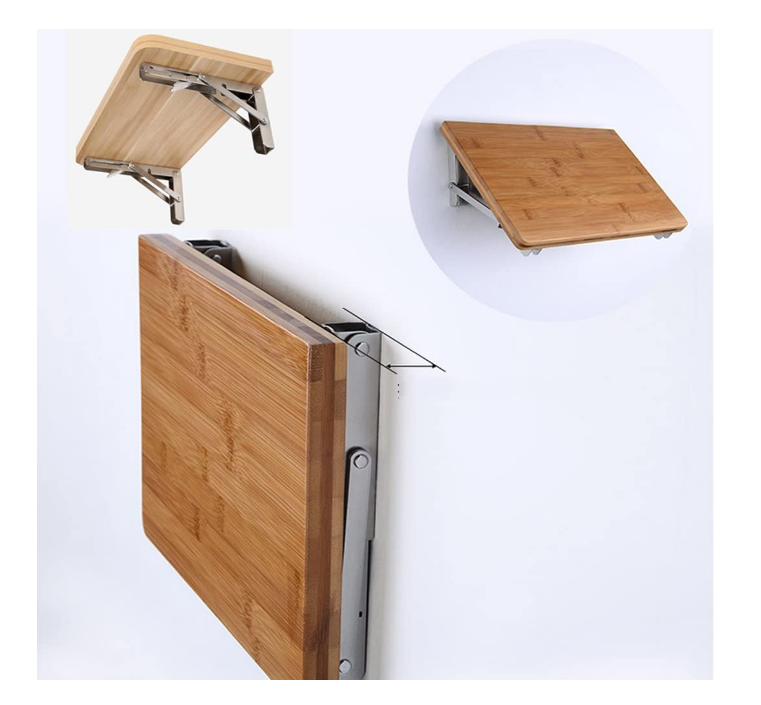 Nonstandard Stainless Steel L Angle Bracket 90 Degree Folding Shelf Bracket for Table