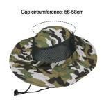 Outdoor Camo Camouflage Fisherman Bucket Hat With Custom Logo Hunting Hiking