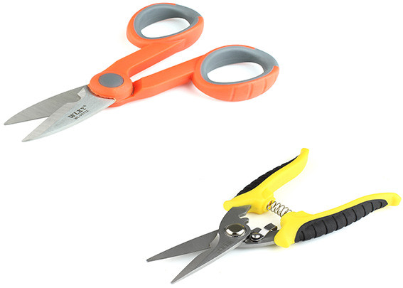 PON Fiber Optic Tools Fiber Optic Kevlar Cutter Scissor Shears For Cables