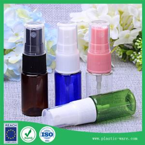 Quality 10 ml small PET spray plastic bottle with hand pump head sub bottles wholesale