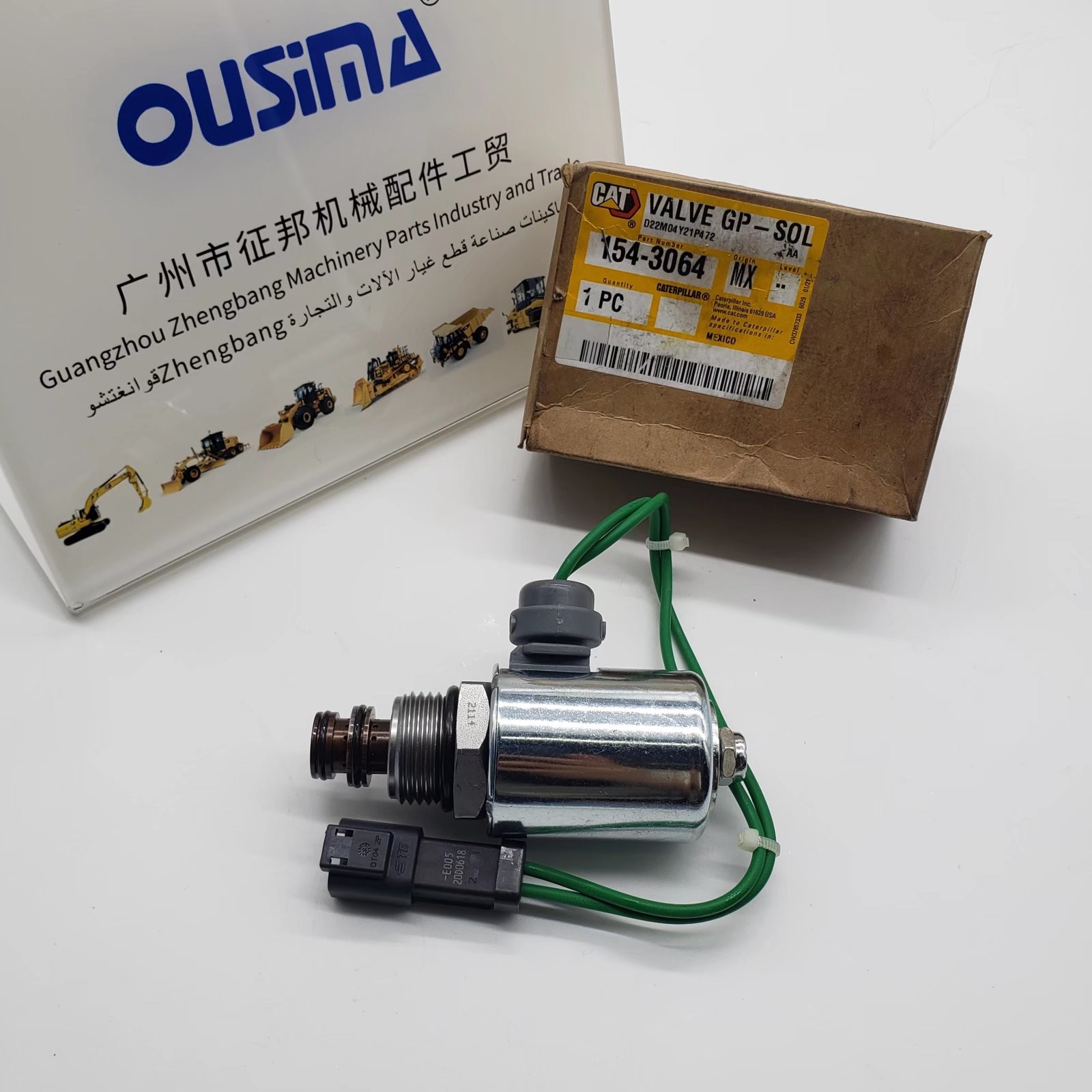 Excavator Solenoid Valve Group 154-3064 For Parts