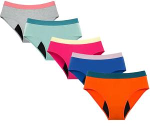 Quality Period Underwear For Teen Period Panties Heavy Flow Organic Cotton Mid Waist Teenagers Panty wholesale