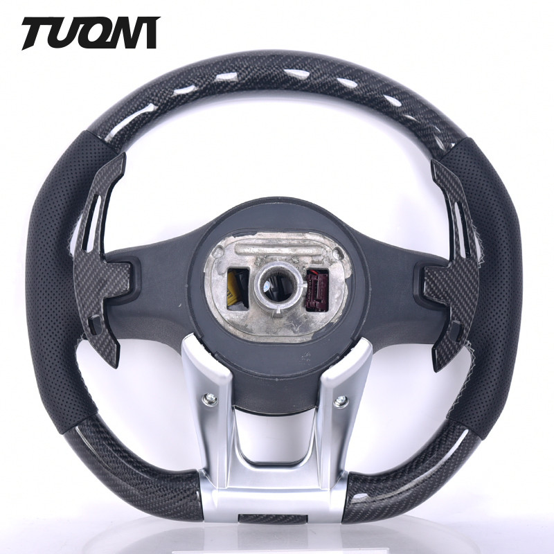 Smart LED Mercedes Benz Steering Wheel Leather Carbon Fiber A/C/E/S Class
