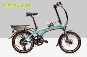 Quality 25km/H Pedal Assist Electric Folding Bike Aluminum Shimano Tourney TX5 wholesale