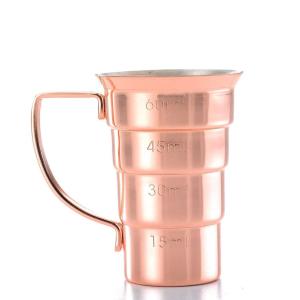 Quality Stainless Steel Cocktail Jigger Step Shape Precision Graduated Bar Jigger wholesale