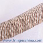 Fashion wholesale rayon custom OEM bullion fringe for sofa pillow cushion