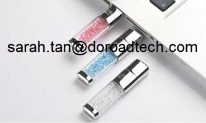 Quality New Crystal USB Pen Drive, True Capacity USB Flash Drive wholesale