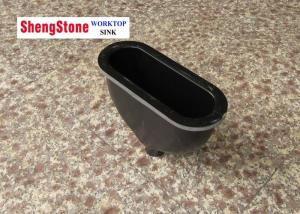Quality Laboratory Fume Hood Parts Black Color Corrosion Resistance PP Cup Sinks wholesale