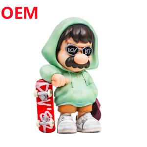 Quality Custom Designer Sofubi Vinyl Toy, OEM Art Vinyl Figure Toy, Custom Made Soft PVC Toy Manufacturer wholesale