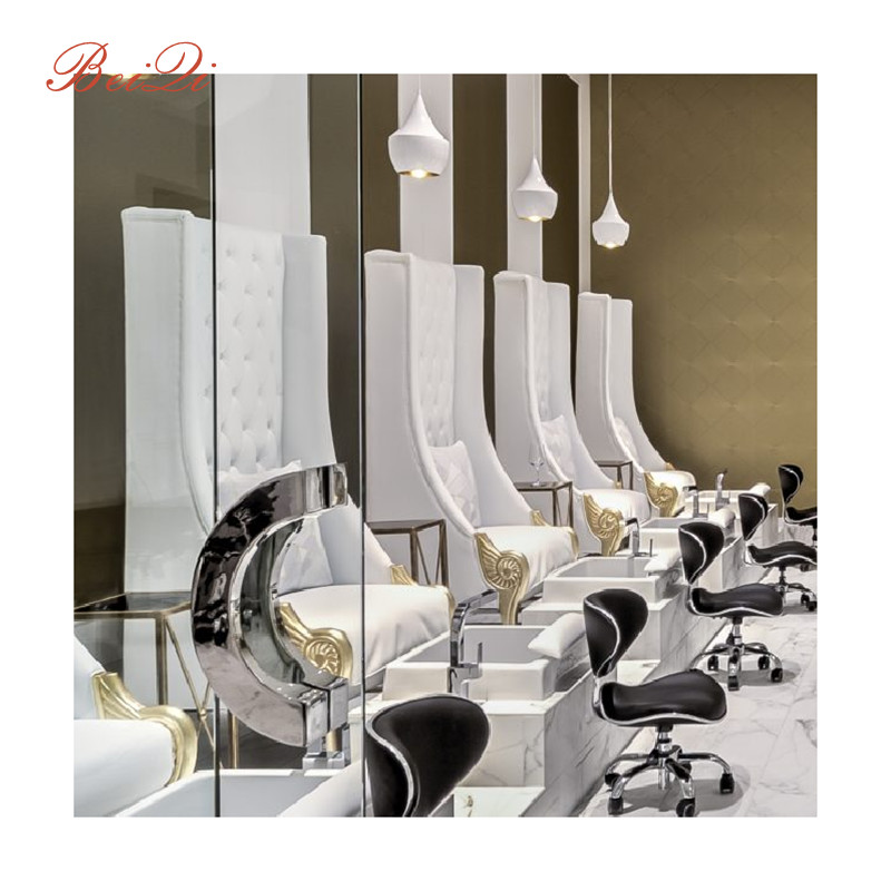 Luxury Spa Pedicure Chairs Used Nail Salon Equipment Egg Shaped Pedicure Chair Spa Pedicure Chairs Manufacturers