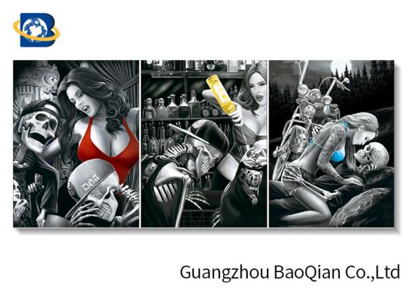Offer OEM printing 3D lenticula picture animal advertising 3D flip picture for