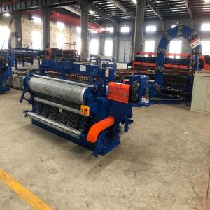 Quality Huayang PLC Control Fence Mesh Welding Machine 7.5kw Motor Cages wholesale