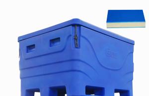 Quality Oversized 1000Litre Blue Insulated Fish Container wholesale