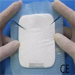Quality Sterilization Absorption Silicone Foam Wound Dressing 5*5cm Oem White wholesale