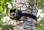 Camouflage 4K 32MP Deer Hunting Trail Cameras 4AA Battery Bluetooth