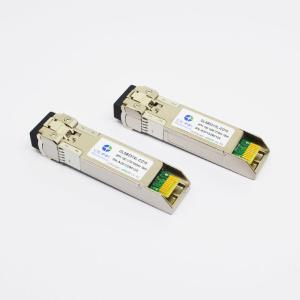 Quality BiDi 1270nm TX 1330nm RX 10km 10G SFP+ Fiber Transceiver DOM LC Single Mode wholesale