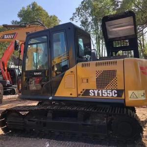 Quality 0.53m3 Sany SY60 Excavator With ISUZU Engine Original Paint Color wholesale