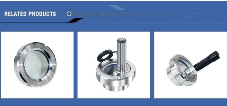 ISO9001 / 2008 DN25-DN150 Basic weld on sight glass for pharmacy