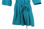 Daily Casual Stockpapa Blue Ladies Fleece Dressing Gowns 100% Polyester