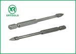 Quick Change Metric Masonry Drill Bits For Glass / Ceramic / Porcelain