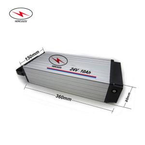Quality BMS 24V 10Ah 20Ah Electric Bicycle Lithium Battery Rear Rack wholesale