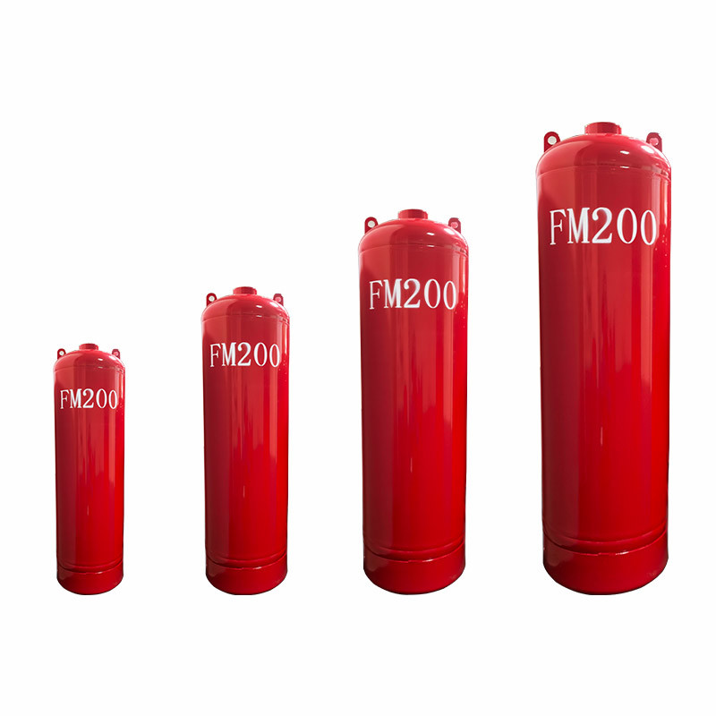 Capacity FM200 Steel Cylinder For Extinguishing Agent Storage
