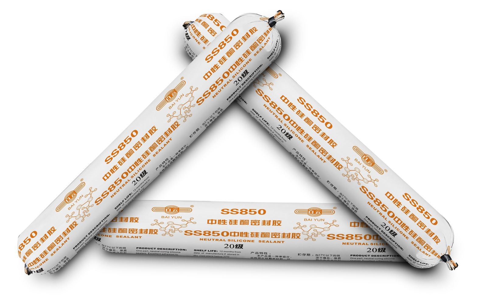 SS850 Anti UV General Purpose Sealant Neutral Cure Silicone Caulk