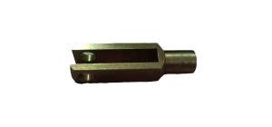 Quality Galvanized Alloy Steel U Fork CT8 Custom Machinery Parts wholesale
