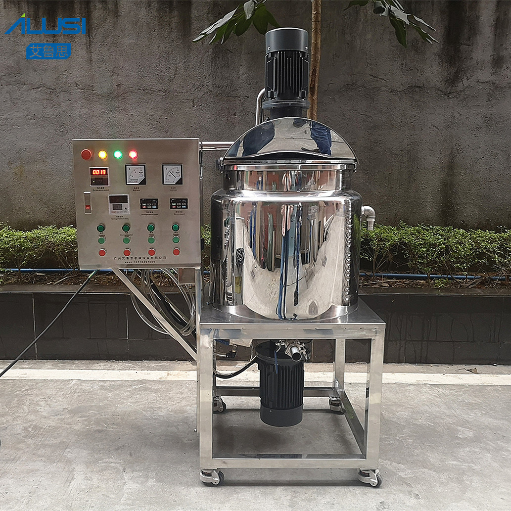 SUS316L Cosmetic Mixer Soap Mixing Machine Vacuum Homogenizing Mixing Machine