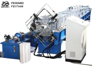 Quality Reliable Downspout Roll Forming Machine , Galvanized Steel Pipe Making Machine wholesale