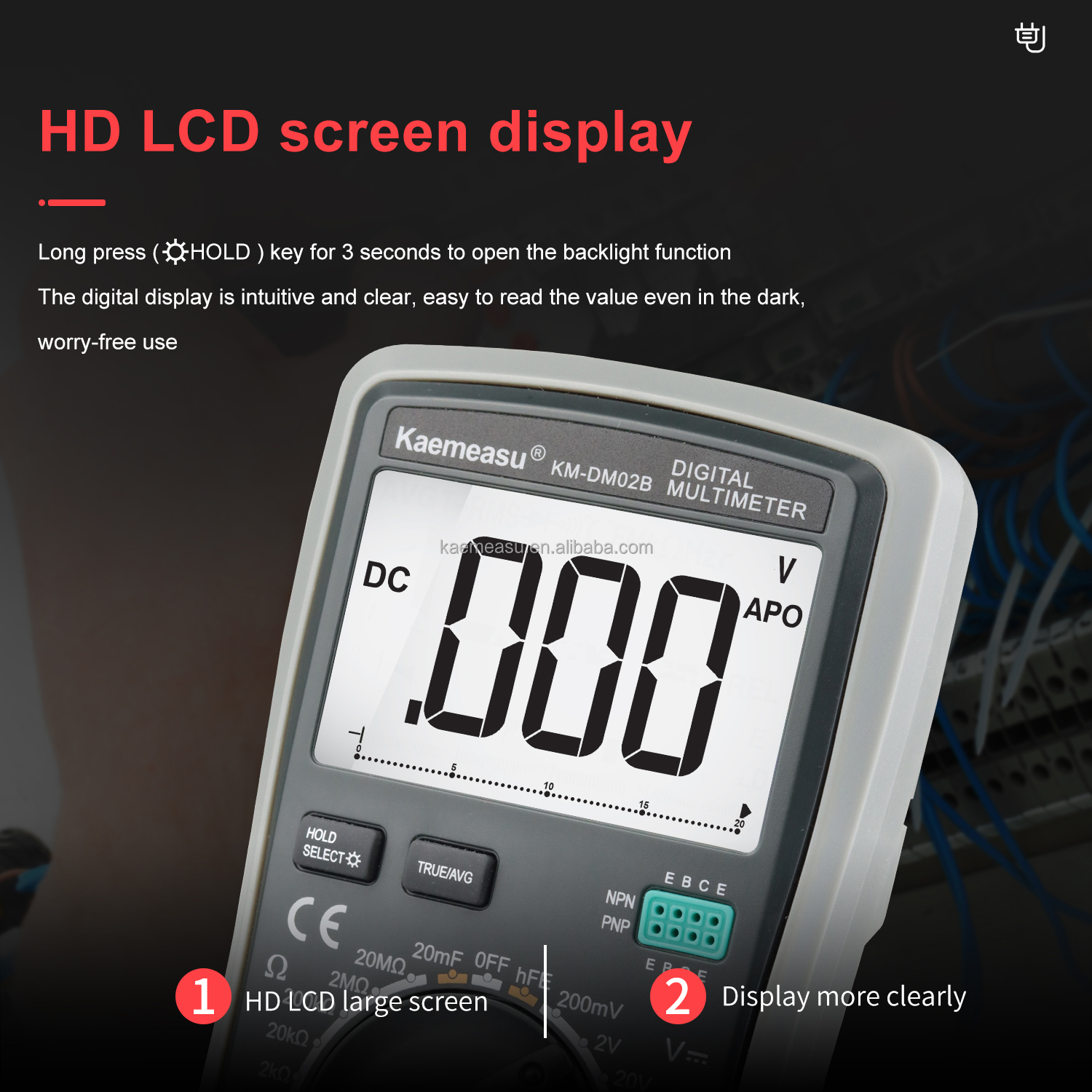 Bench Multimetro Smart Digital Multimeter Crown Multimetro Professional Digital Multimeter Tester